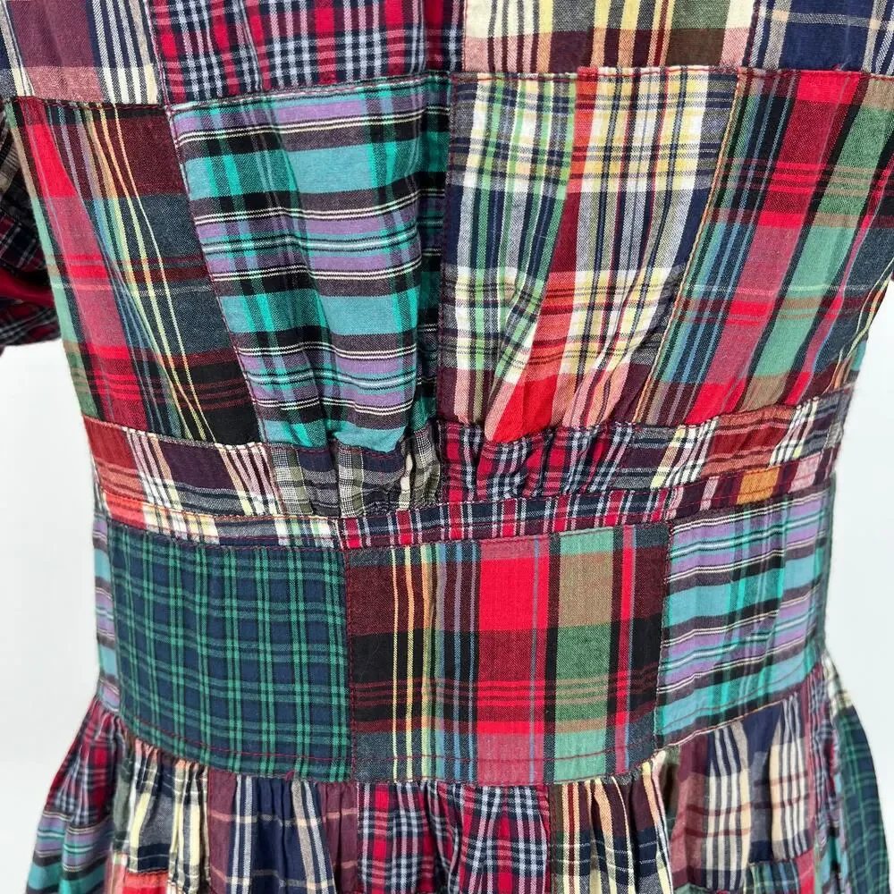Vintage Marc Jacobs Plaid Patchwork Dress Womens size 6 FW 2005 Runway - Picture 12 of 16